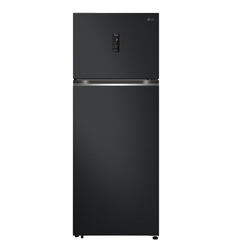 【LG 樂金】智慧變頻雙門冰箱 夜墨黑 / 461L (冷藏361/冷凍100)｜GN-HL460EB