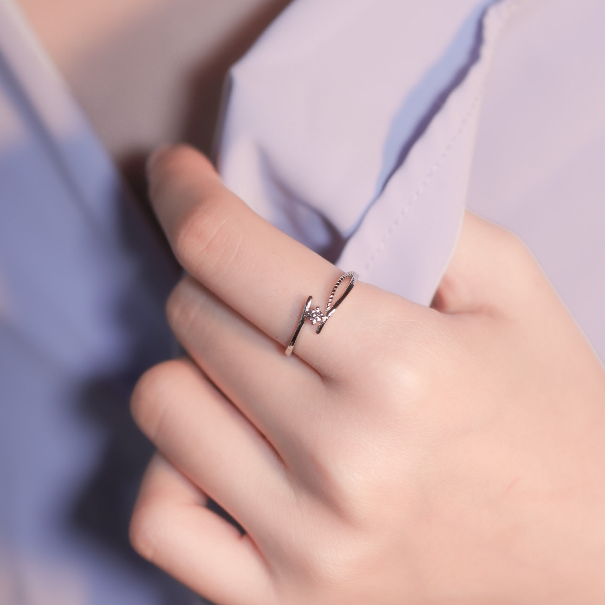 | 925純銀・白金 | 再遇見戒指 | RI0720 |