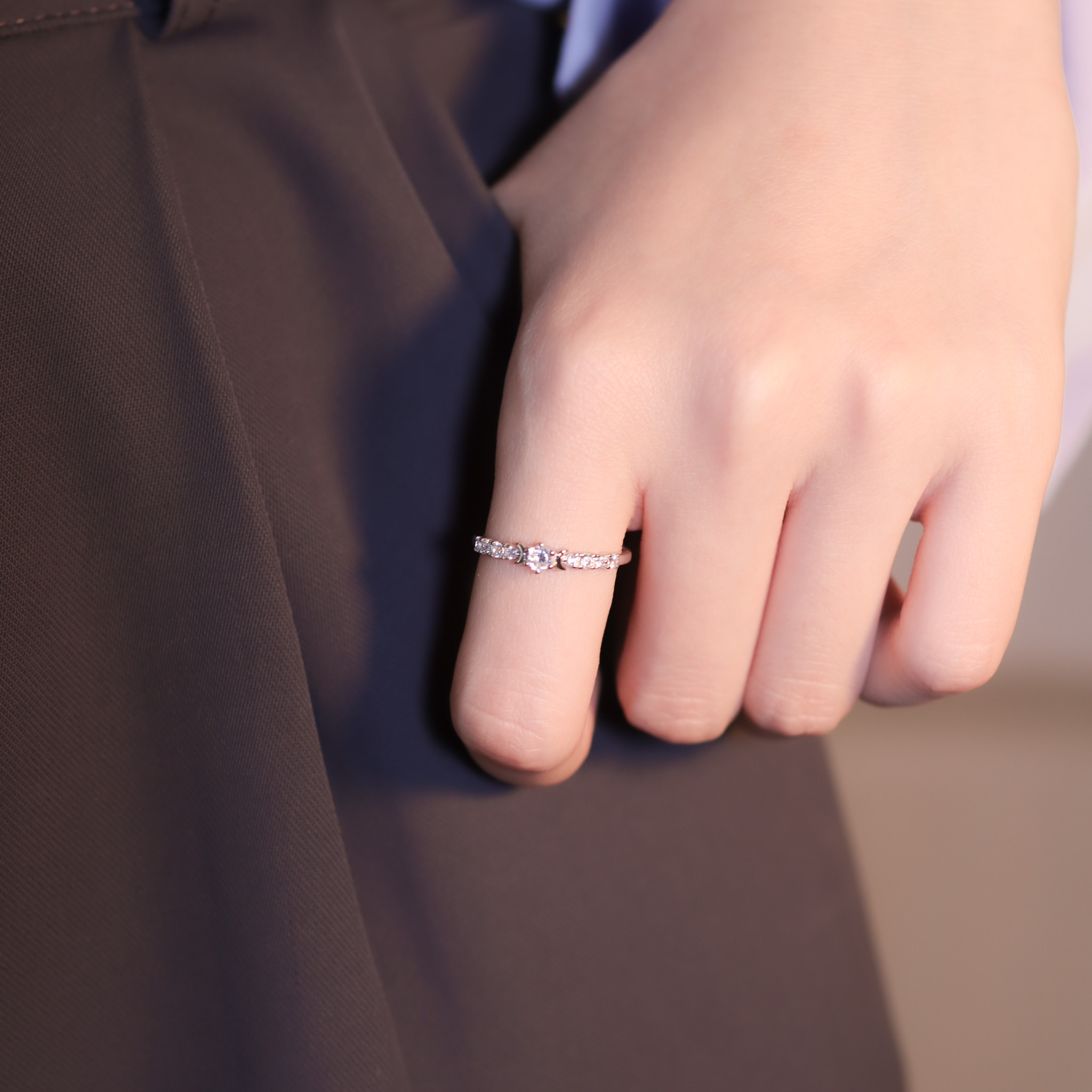 | 925銀 | 晚晚晚安戒指 | RI0707 |