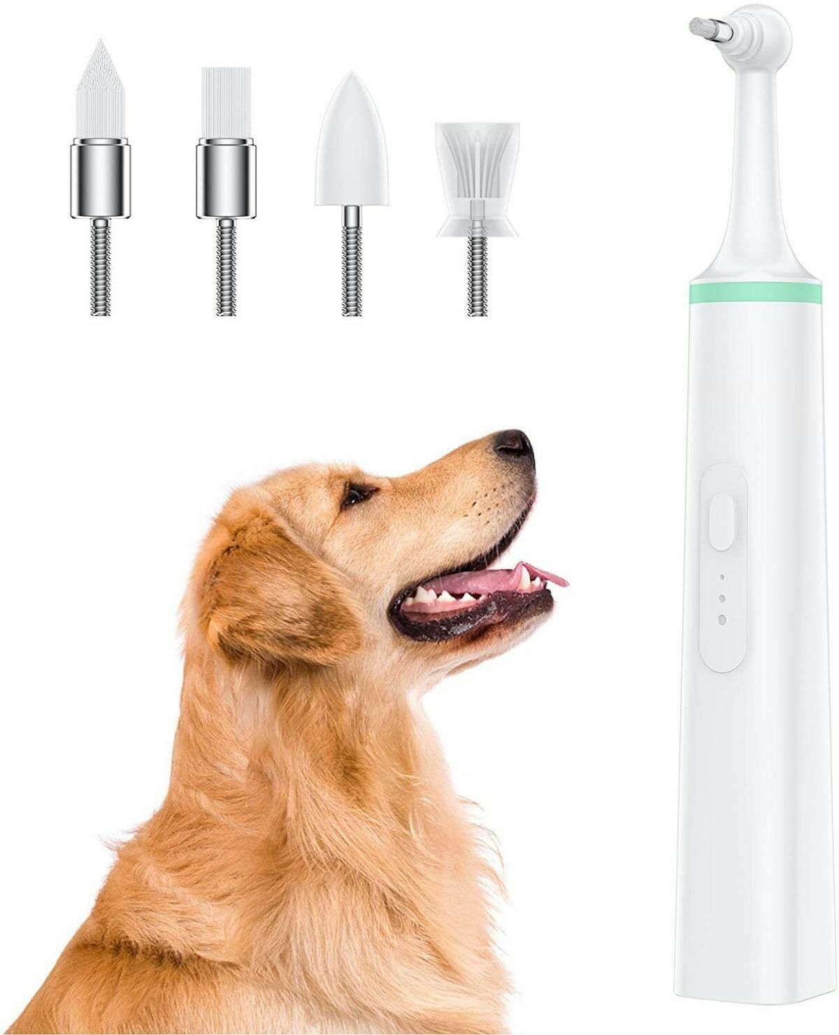 熱推美國人氣 寵物電動超聲波潔牙洗牙器  狗牙刷 狗牙刷 讓狗狗自己刷牙 清潔牙齒