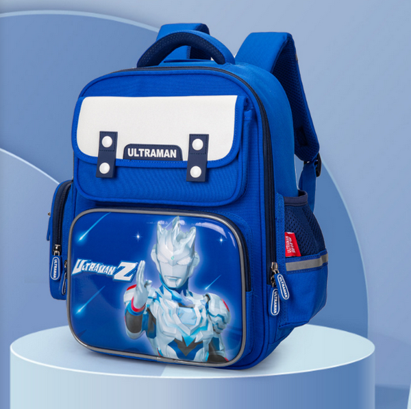 Popular children's schoolbag (sky blue Zeta [size 30*21*40cm])