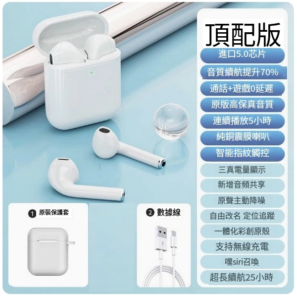 The hottest wireless Bluetooth headset ([top version] comes with a free set)