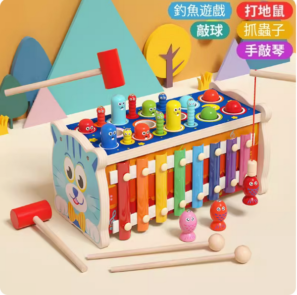 爆款兒童玩具(多功能快樂貓打地鼠)