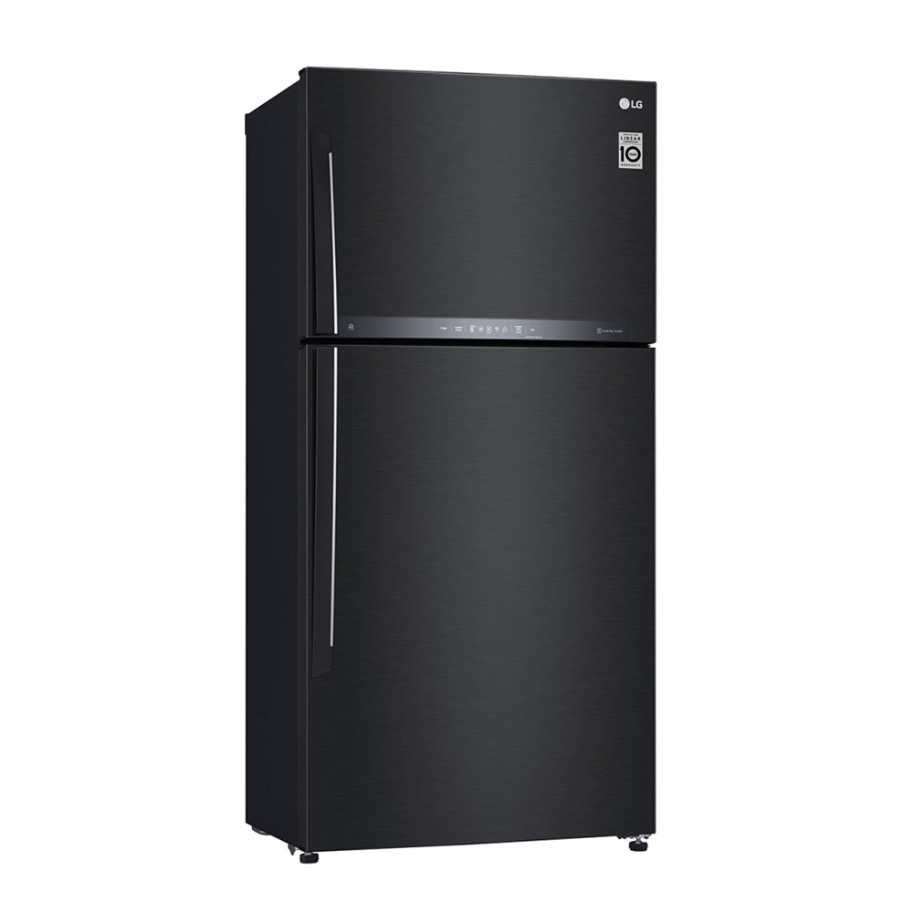 【LG 樂金】變頻雙門冰箱 夜墨黑 / 608L (冷藏430/冷凍178)｜GR-HL600MBN
