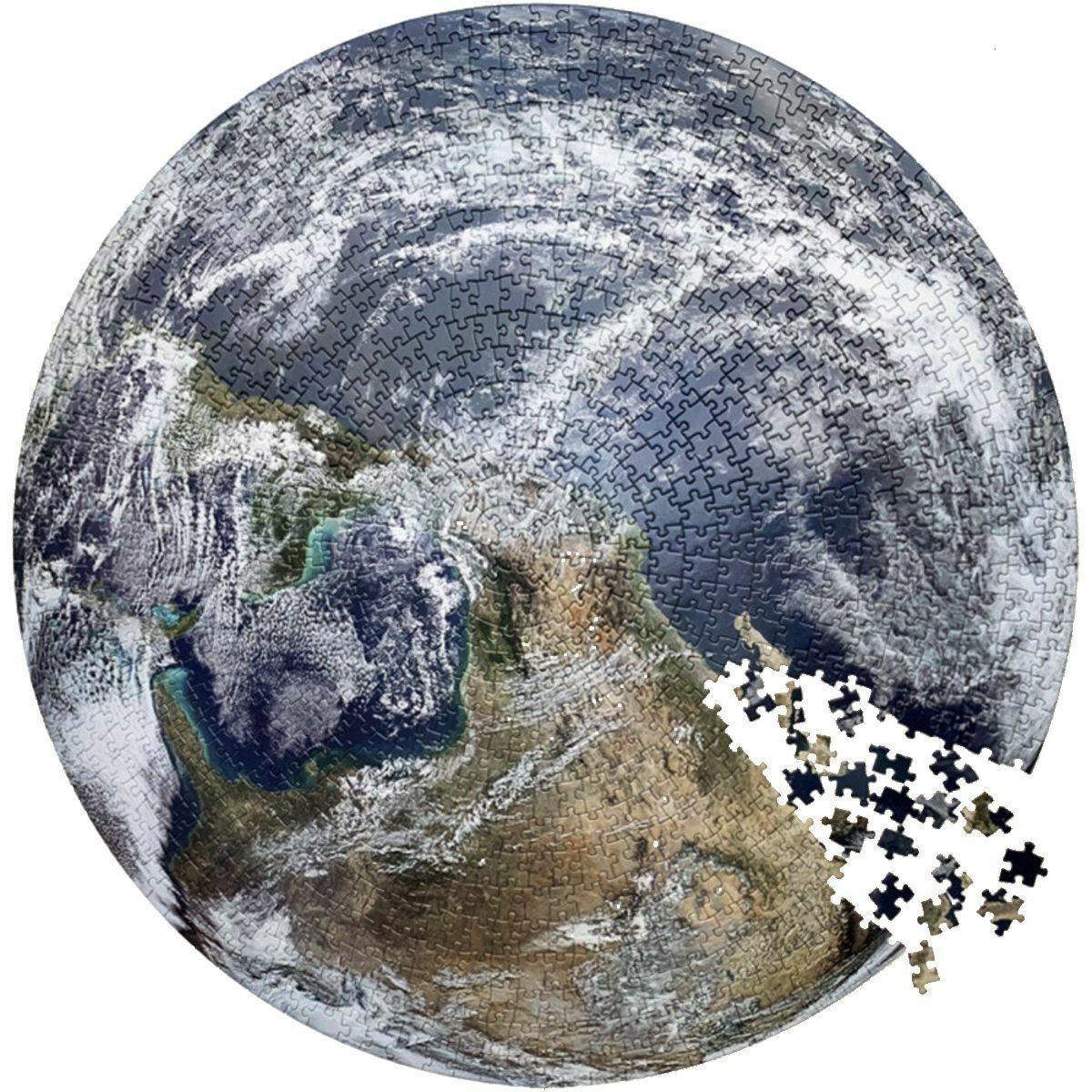 新款1000塊地球有趣圓邊砌圖