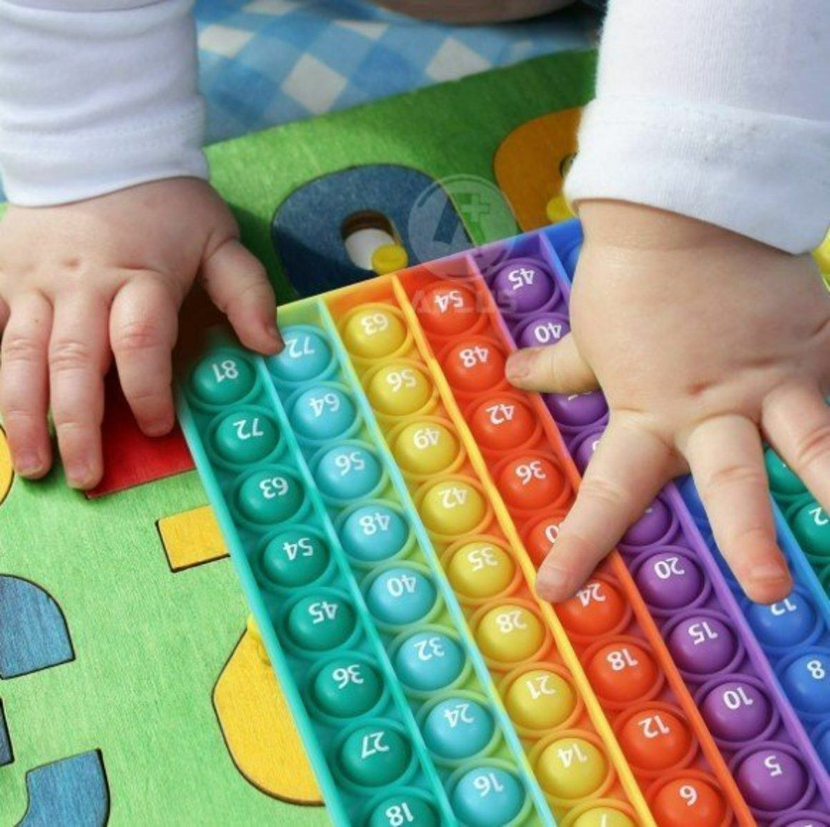 New multiplier table Pop it Bubble toy sensory integration children training ADD ADHD AUTISM activity teaching supplies fidget