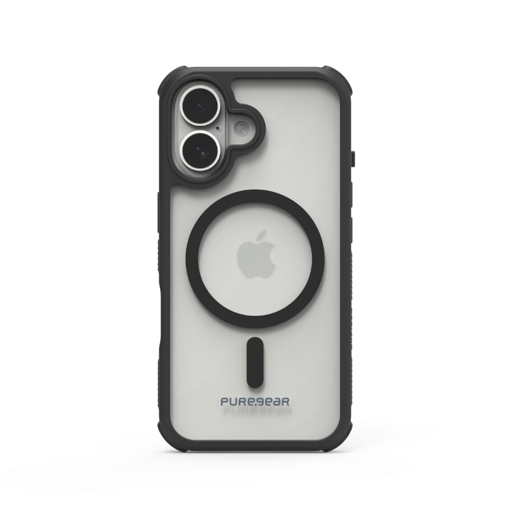 iPhone 16 坦克透明防摔手機殼MagSafe / 時尚黑