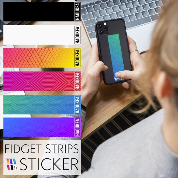 New stress-reducing color strips (set of 6)