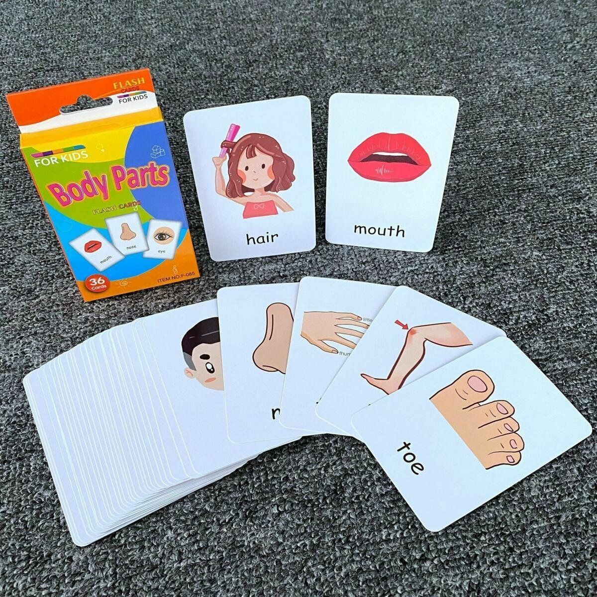 New Flash Cards English Word Cards FlashCards Early Education Enlightenment Kindergarten Training School Teaching Aids
