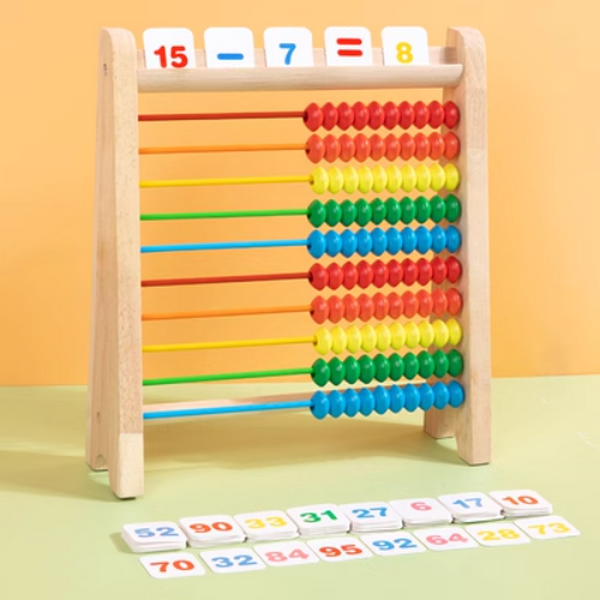 熱賣兒童益智玩具(大號10樓計算架【送數字+卡片】)