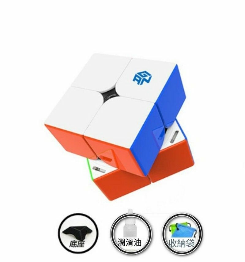 熱賣二階扭計骰/益智玩具-251M leap磁彩色【角軸定位】+布袋/潤滑油