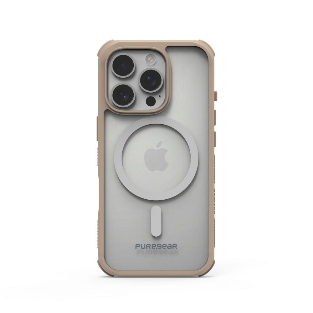 iPhone 16 坦克透明防摔手機殼MagSafe / 焦糖奶