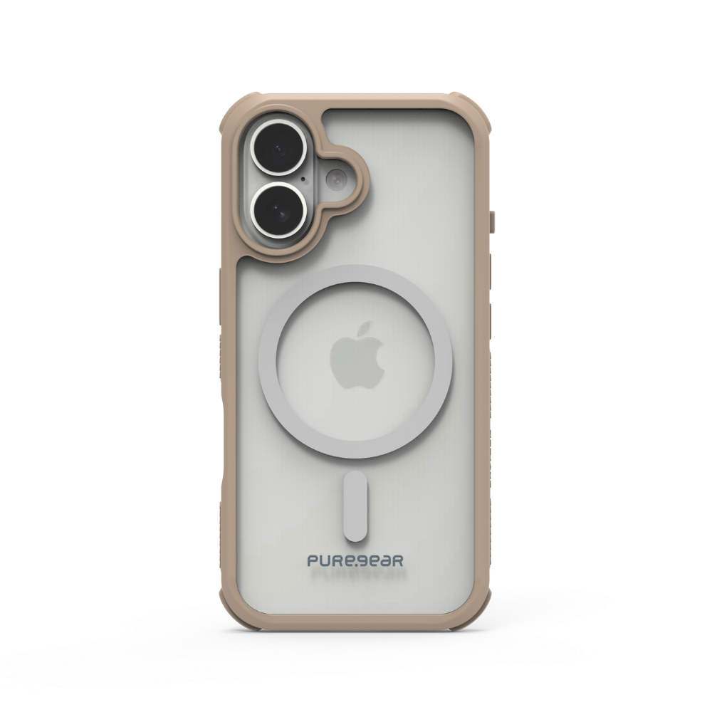 iPhone 16 坦克透明防摔手機殼MagSafe / 焦糖奶