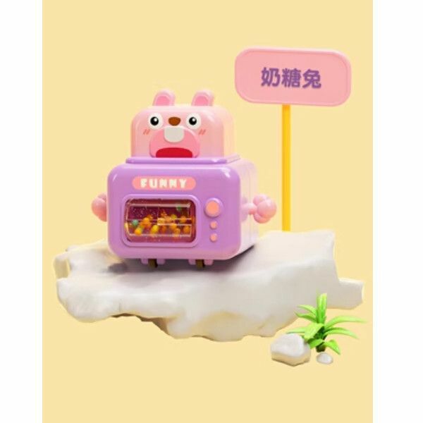 爆款兒童按壓玩具車寶寶【按壓[奶糖免]手臂轉動/滾珠轉動】