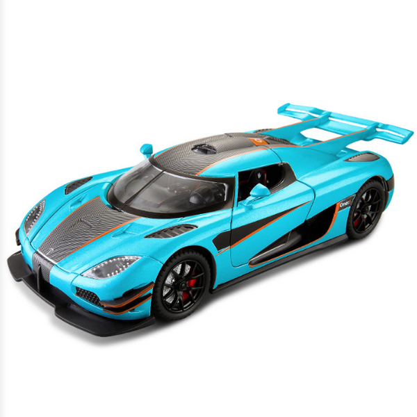 熱推合金跑車模型玩具(藍色)