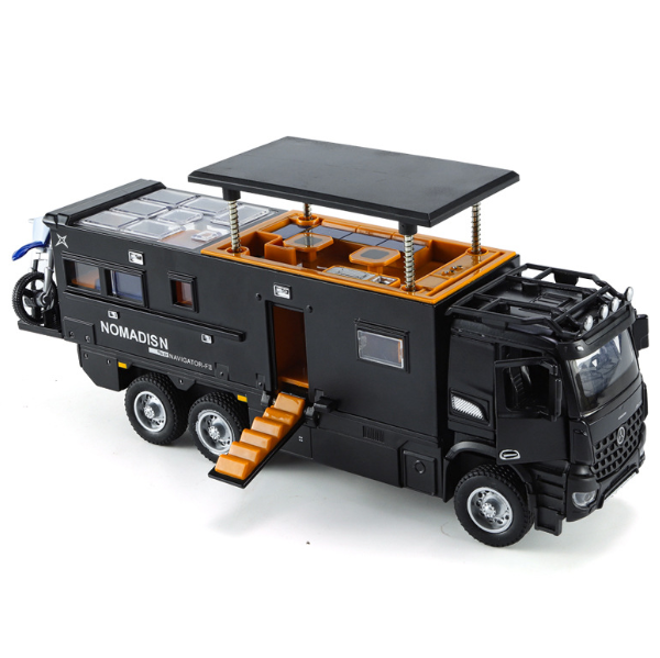 熱推兒童玩具仿真房合金車(1:24黑色)