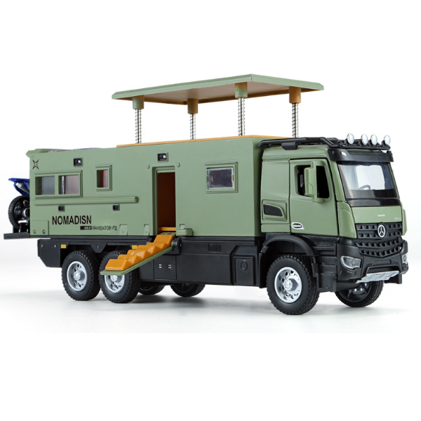 熱推兒童玩具仿真房合金車(1:24綠色)