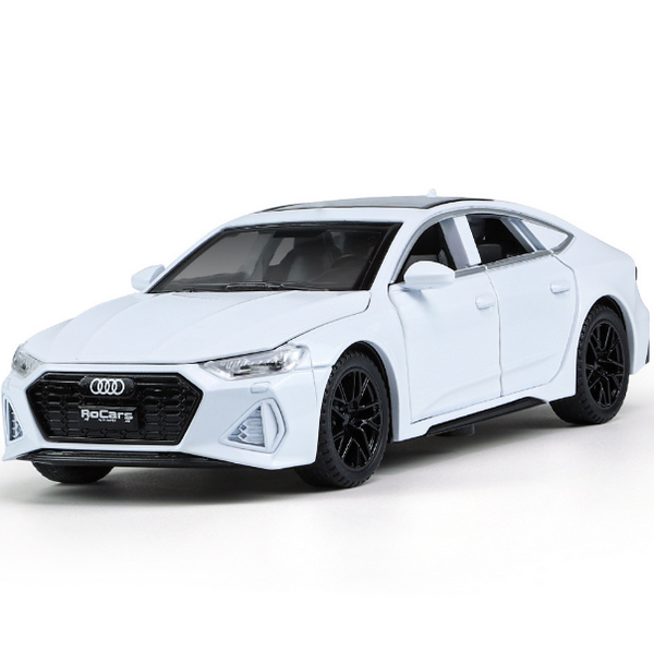 熱推合金仿真跑車模型玩具(1:24白色)