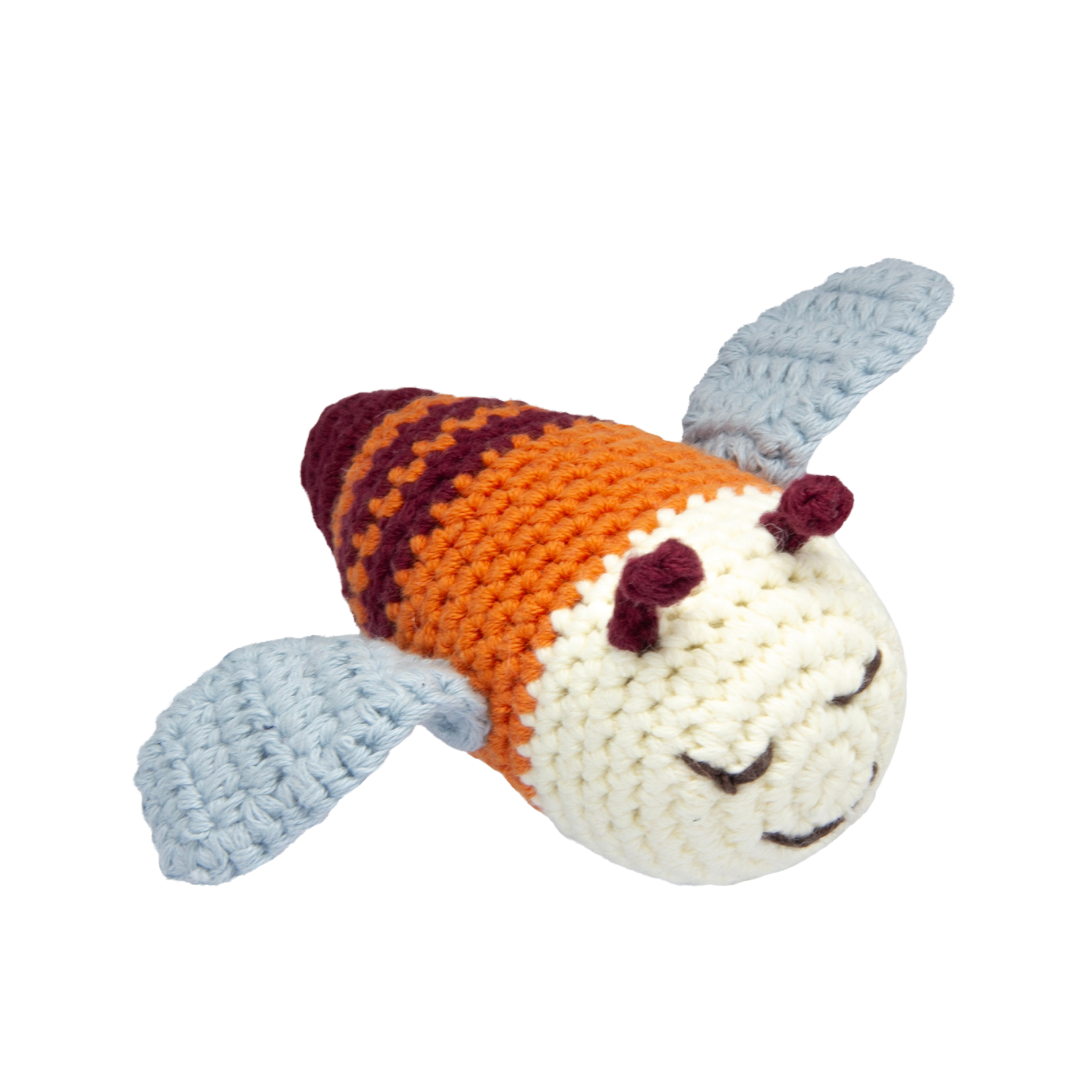 global affairs荷蘭 童話手工編織安撫搖鈴｜大自然系列(小蜜蜂)