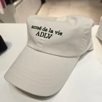 [S] ADLV SIGNATURE LOGO BALLCAP,BEIGE, ADLV24SS-SSACLBSM-BEG (SAV347)