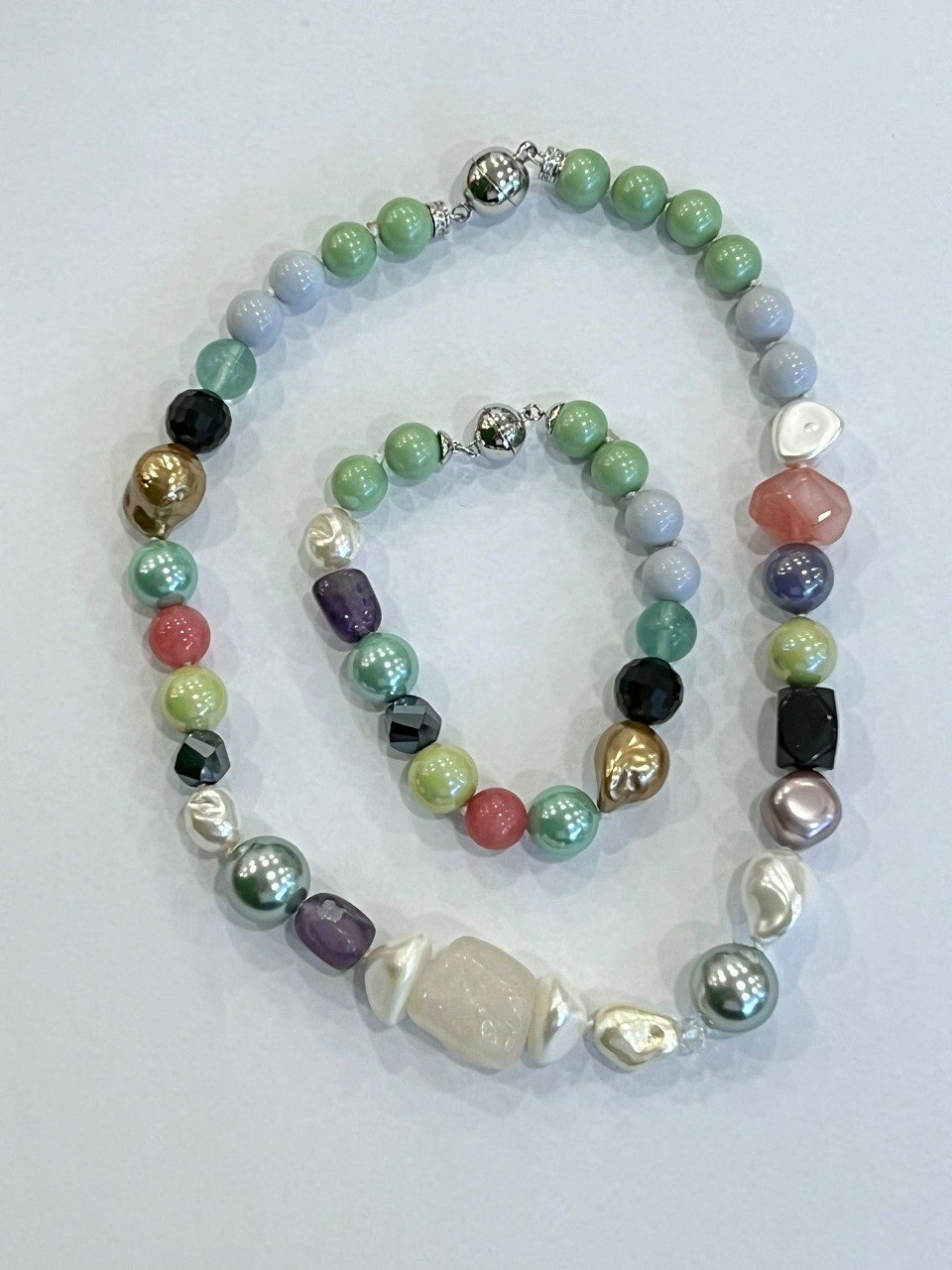 [S] GEMZ & CO NCJS SPAIN PEARLS/CRYSTALS JEWELLERY, GOLD, Z11 (Z11)