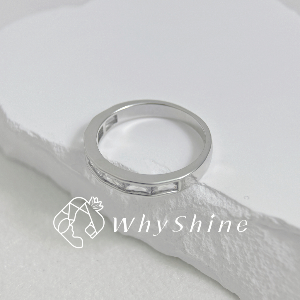 氣質方鑽半邊鑲嵌