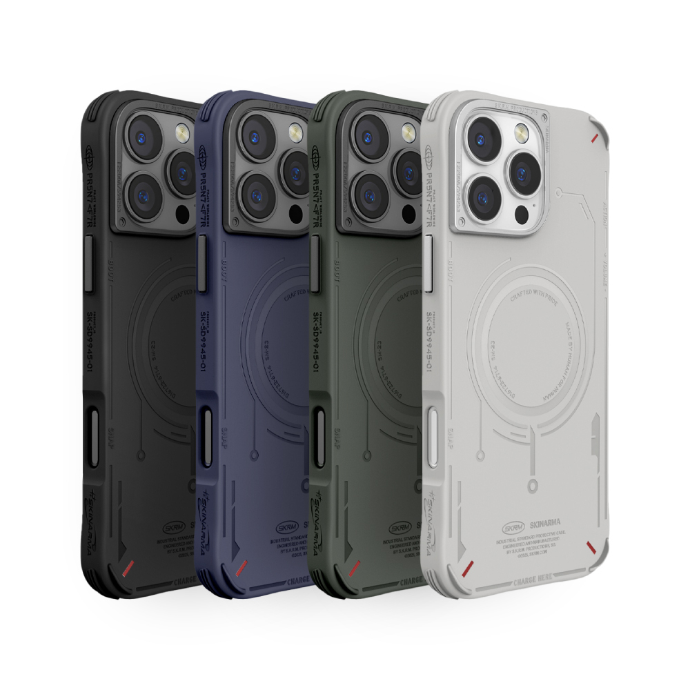 Skinarma Mecha 未來元素磁吸防摔手機殼 for iPhone 16