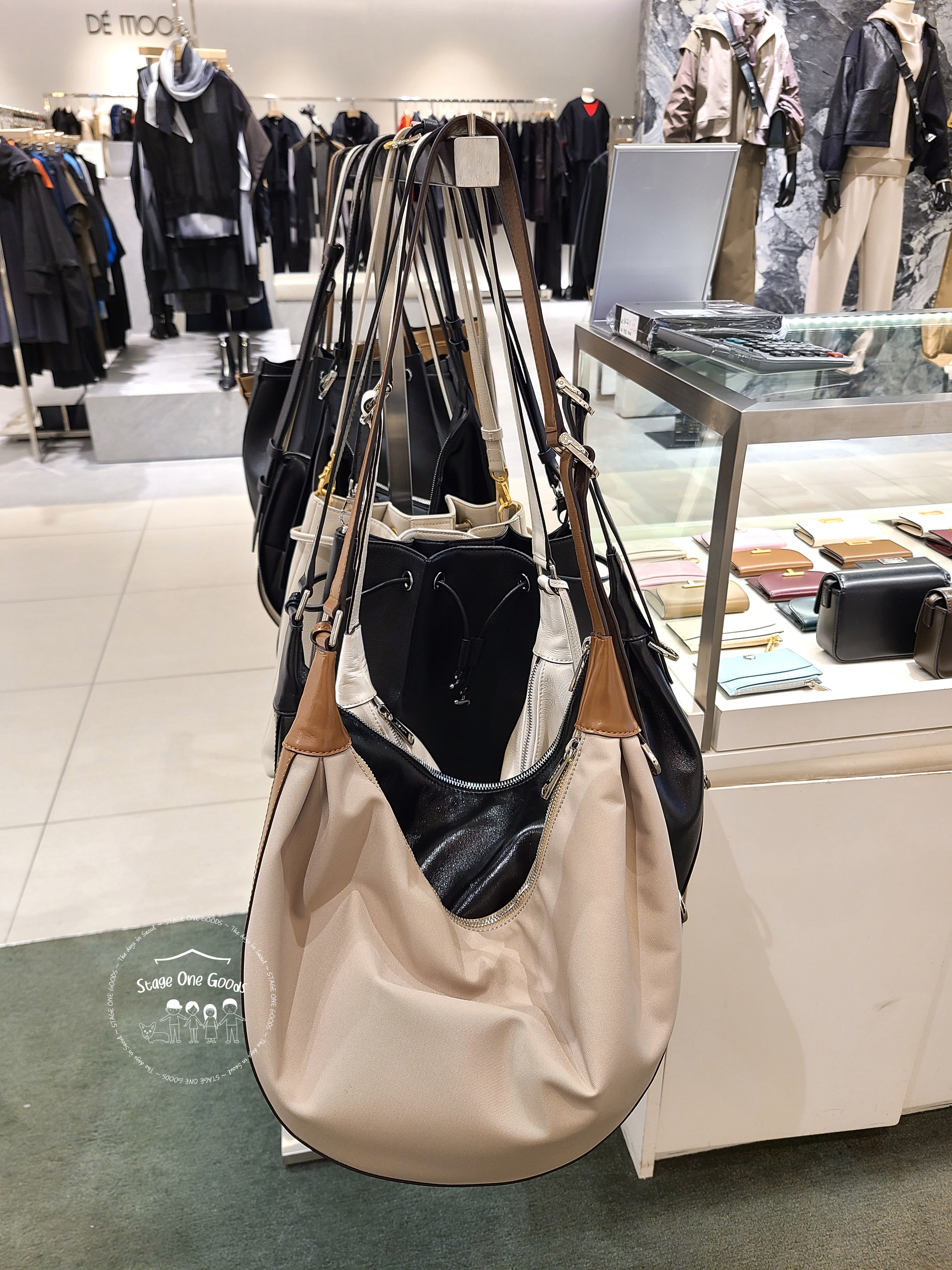 ◆JOY GRYSON◆ Jun Hobo Bag Medium Nylon LW4SE8390_10 ◇JOY GRYSON◇ Jun Hobo Bag Medium Nylon LW4SE8390_10 (JOY