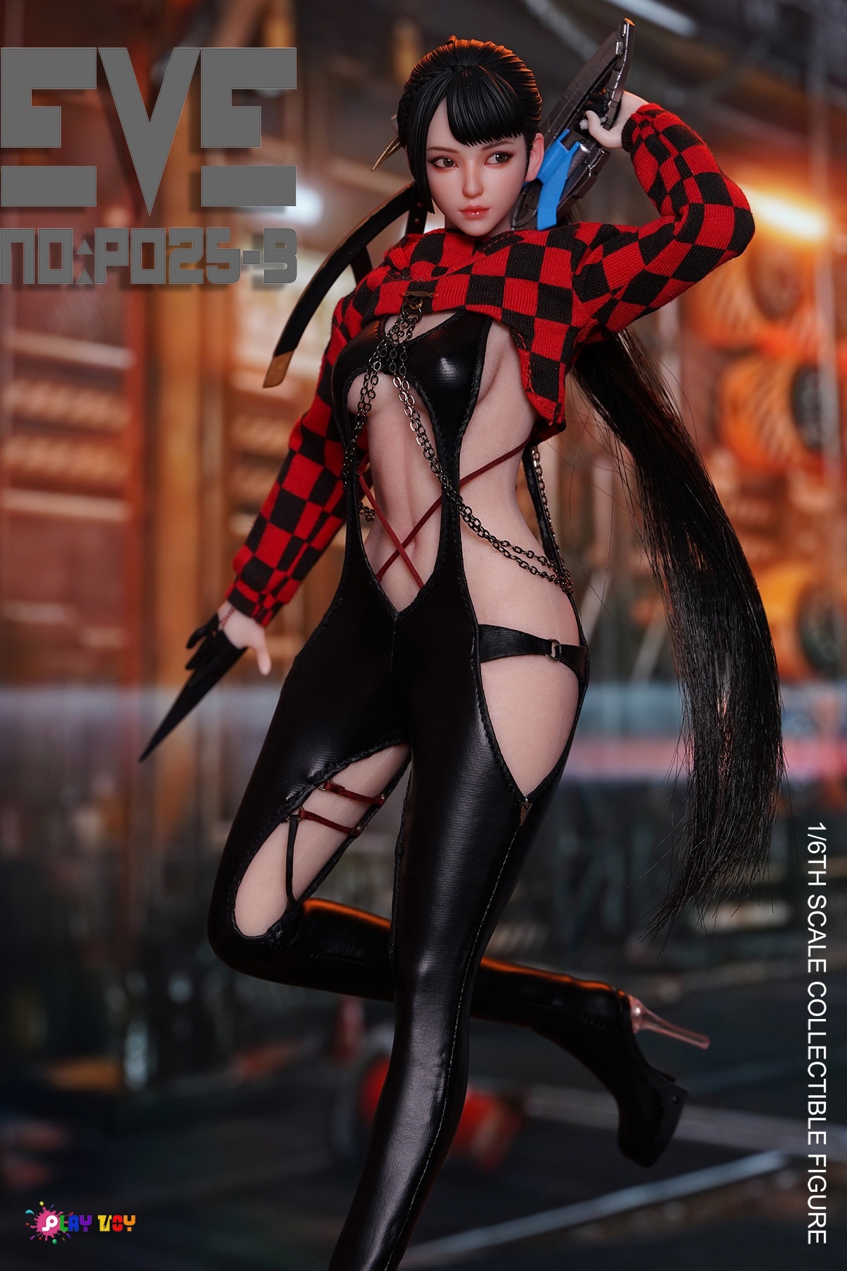 PLAY TOY 1/6 騰空小隊EVE  伊芙小姐 P025 B款