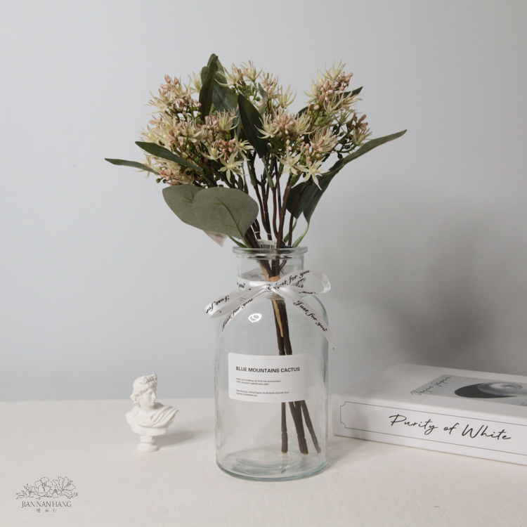 人造葉 尤加利種子束 乳白