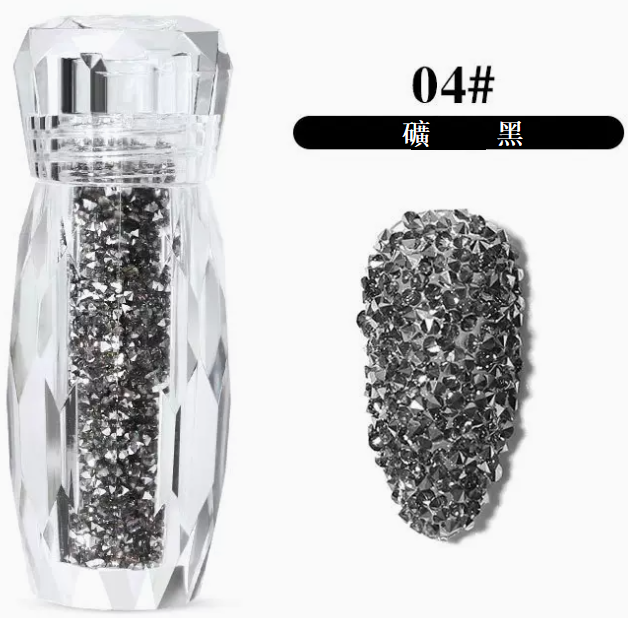 Popular Nail Art Accessories Transparent Crystal Micro Diamond WZ04