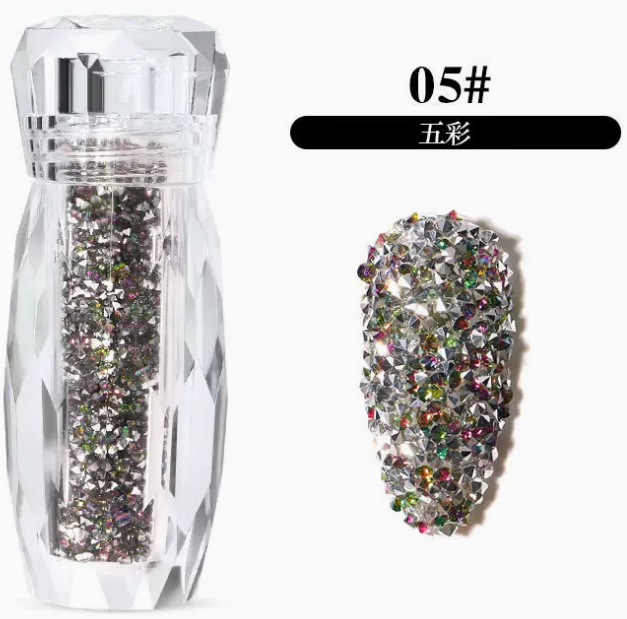 Popular Nail Art Accessories Transparent Crystal Micro Diamond WZ05