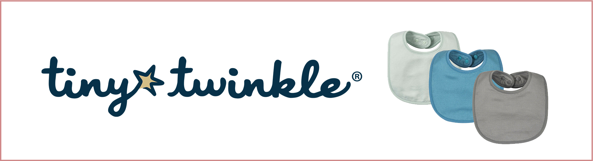 美國 TINY TWINKLE 口水巾 學習餐具 圍兜