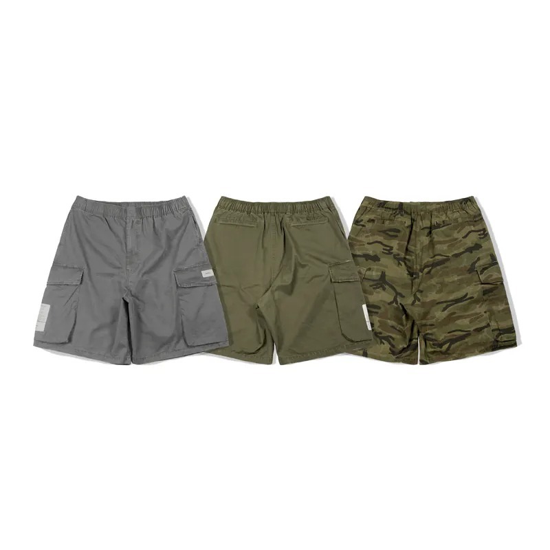 ORDINARY 六分口袋水洗破壞工作短褲