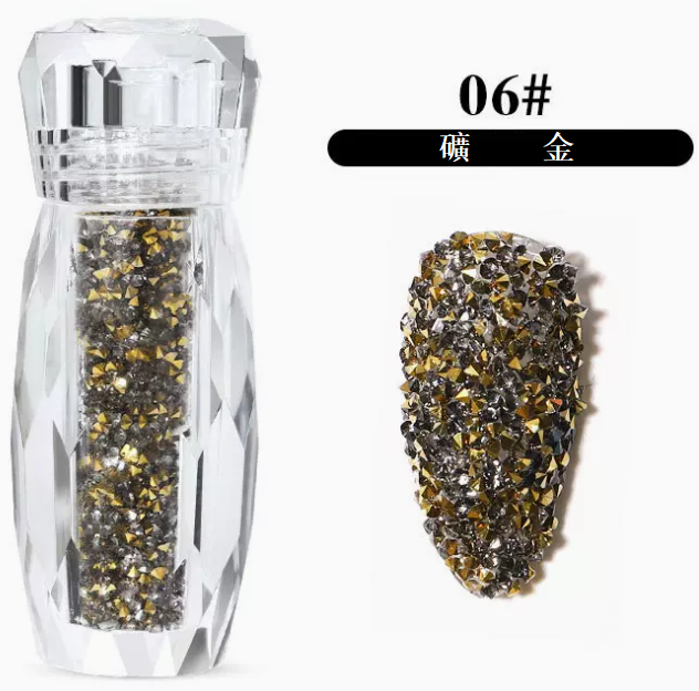Popular Nail Art Accessories Transparent Crystal Micro Diamond WZ06