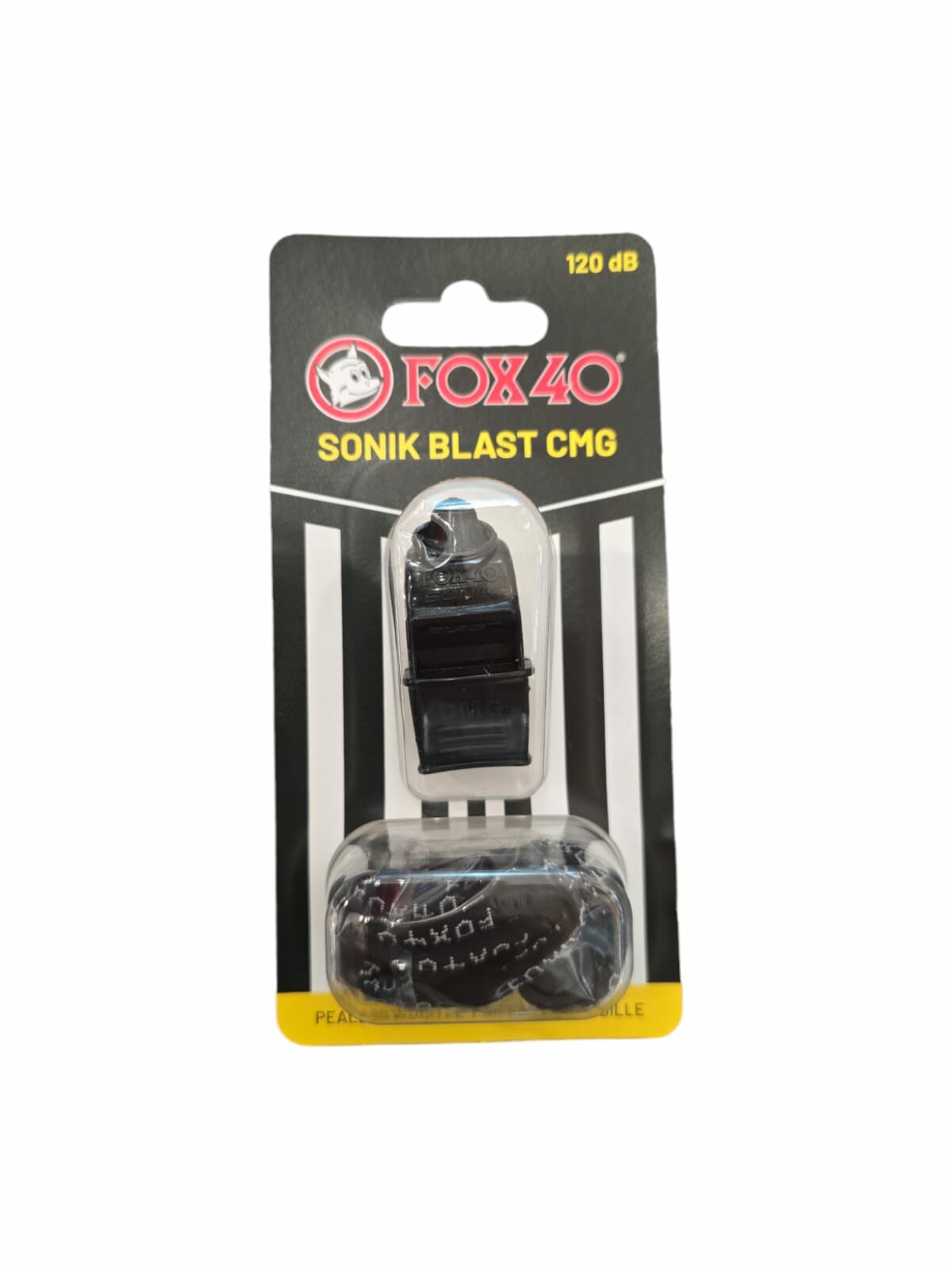 FOX40 SONIK CMG Official 護齒哨 黑色