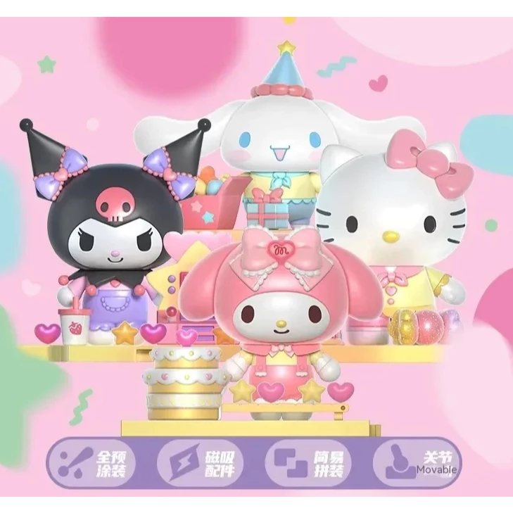 《 三麗鷗 Sanrio 》 三麗鷗 Sanrio 組裝公仔糖果工廠系列-Hello Kitty