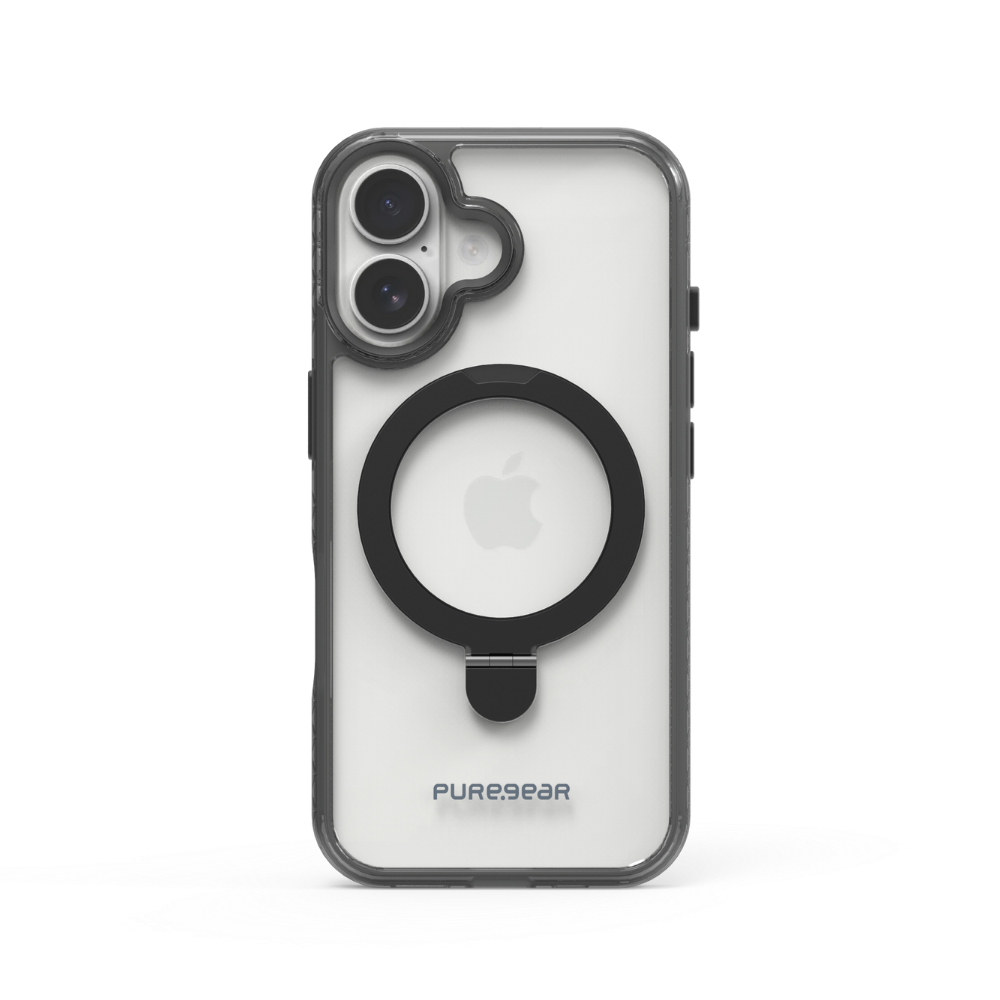 iPhone 16 冰鑽防摔支架保護殼Magsafe / 黑鑽