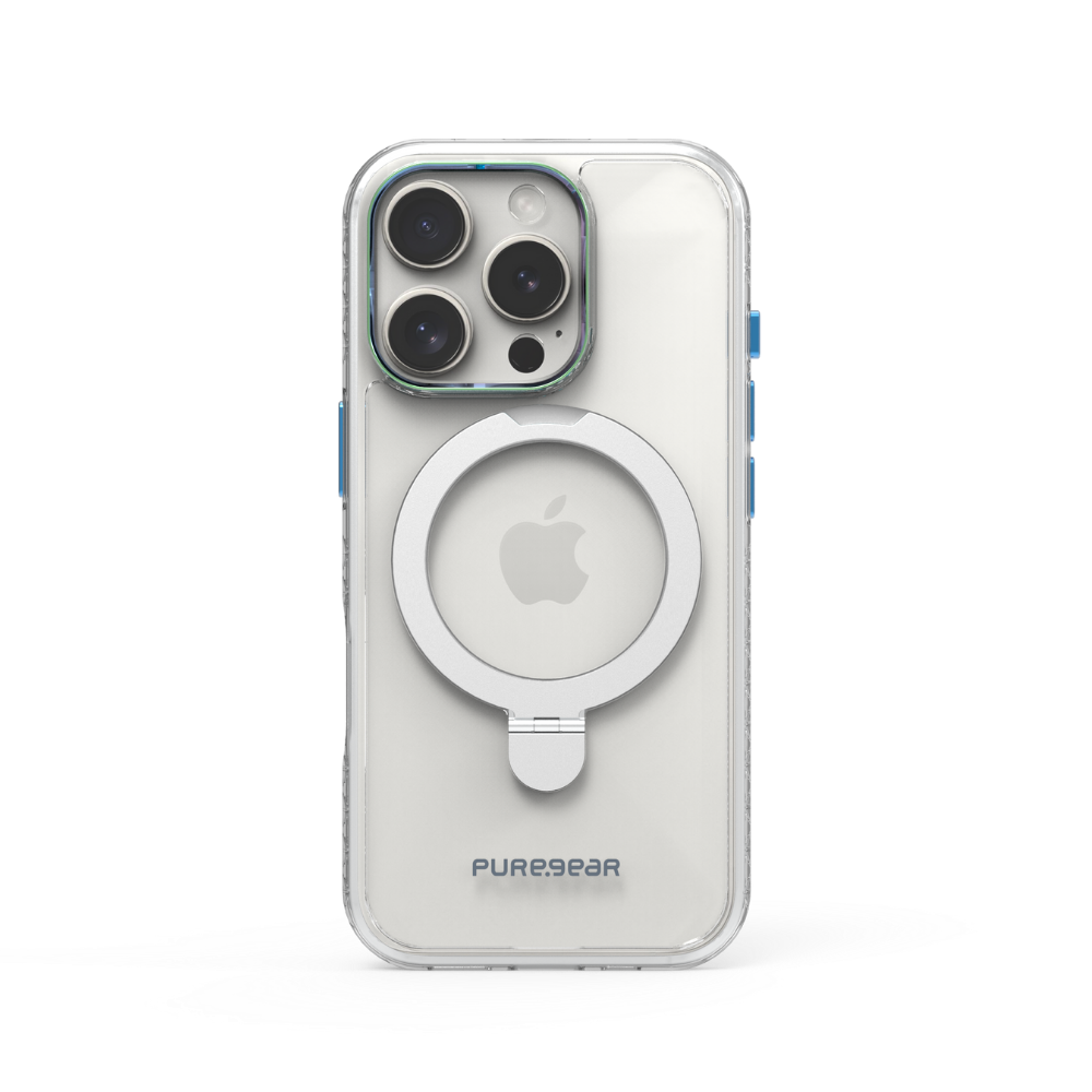 iPhone 16 冰鑽防摔支架保護殼Magsafe / 彩鈦