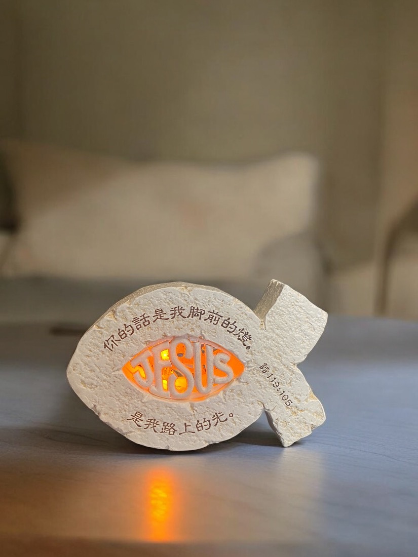 Light Up Fish．你的話是我腳前的燈