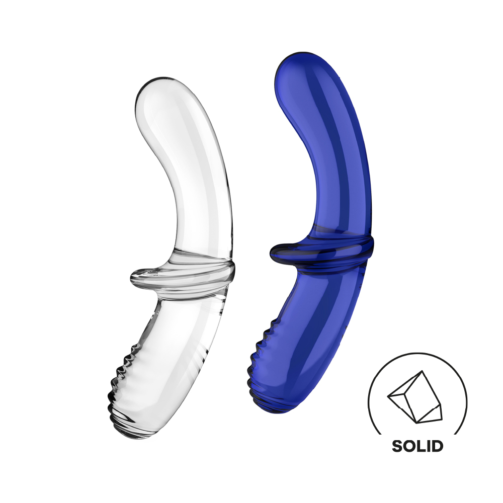 德國 Satisfyer Double Crystal 雙向玻璃按摩棒💎