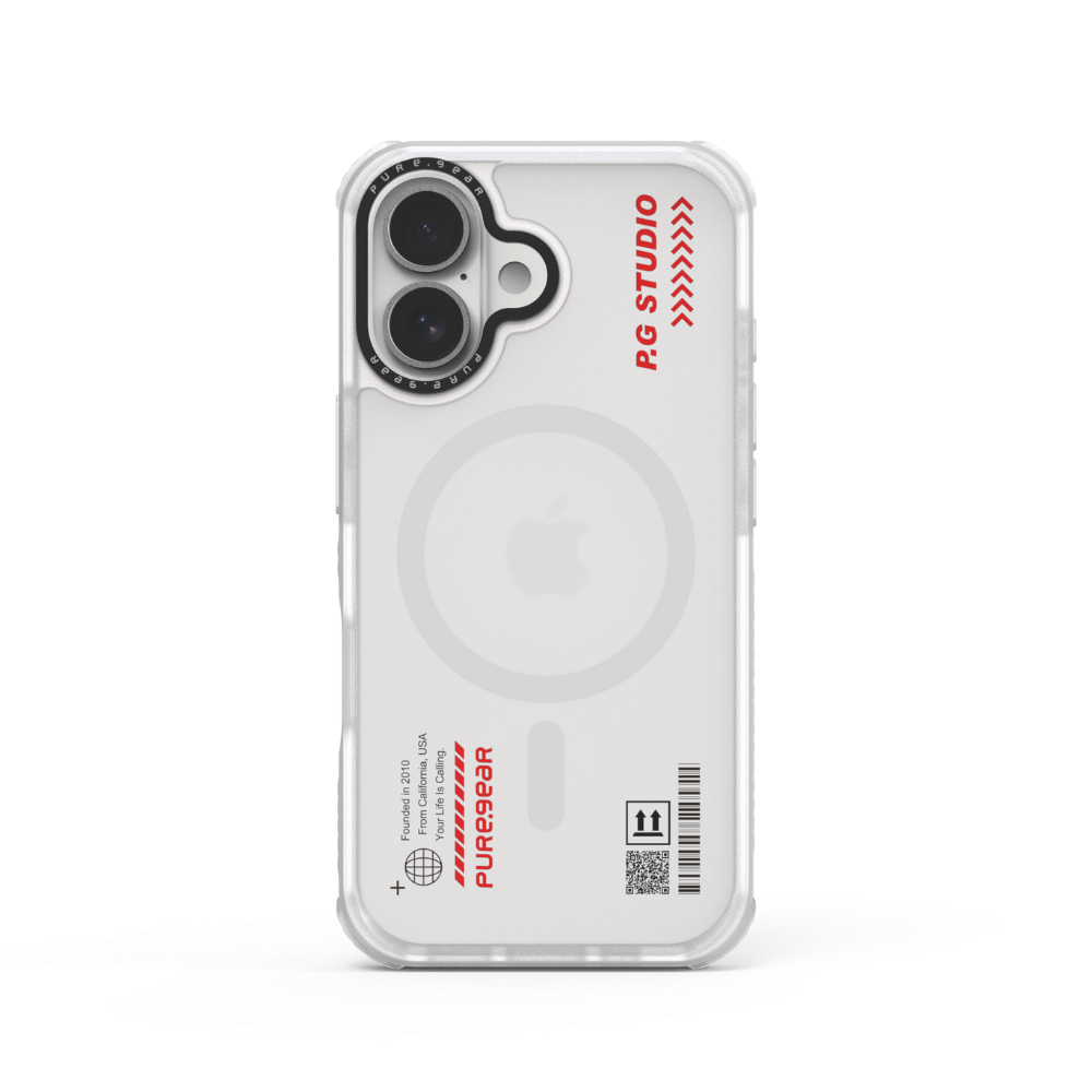 iPhone 16 冰霧減壓防摔保護殼MagSafe / 冰霧白