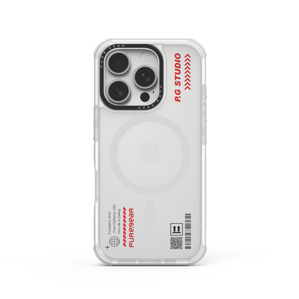 iPhone 16 冰霧減壓防摔保護殼MagSafe / 冰霧白