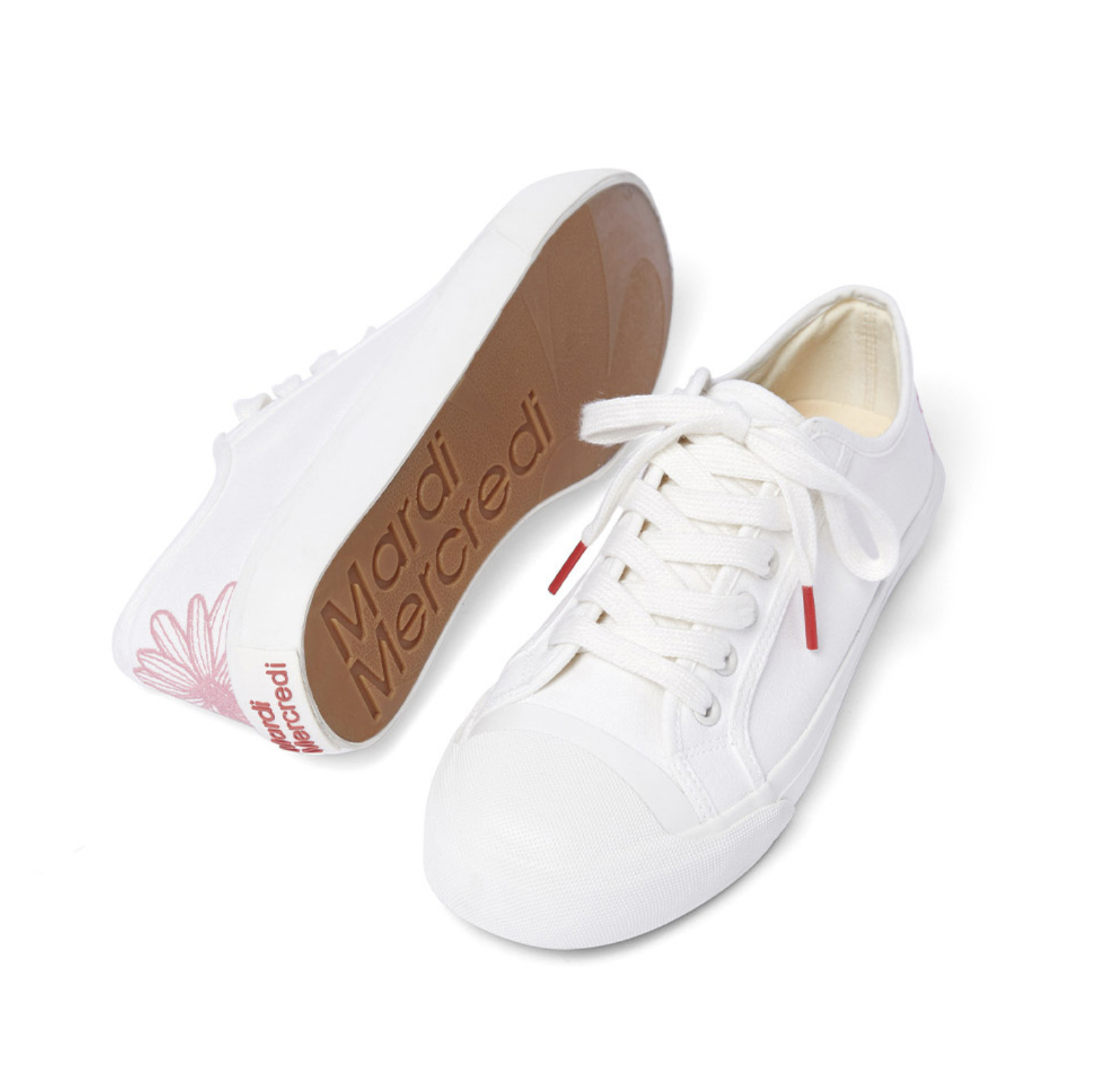 韓國Mardi Mercredi ECLORE SNEAKERS_IVORY PINK