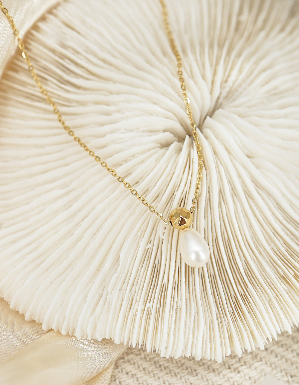 天然淡水珍珠項鍊