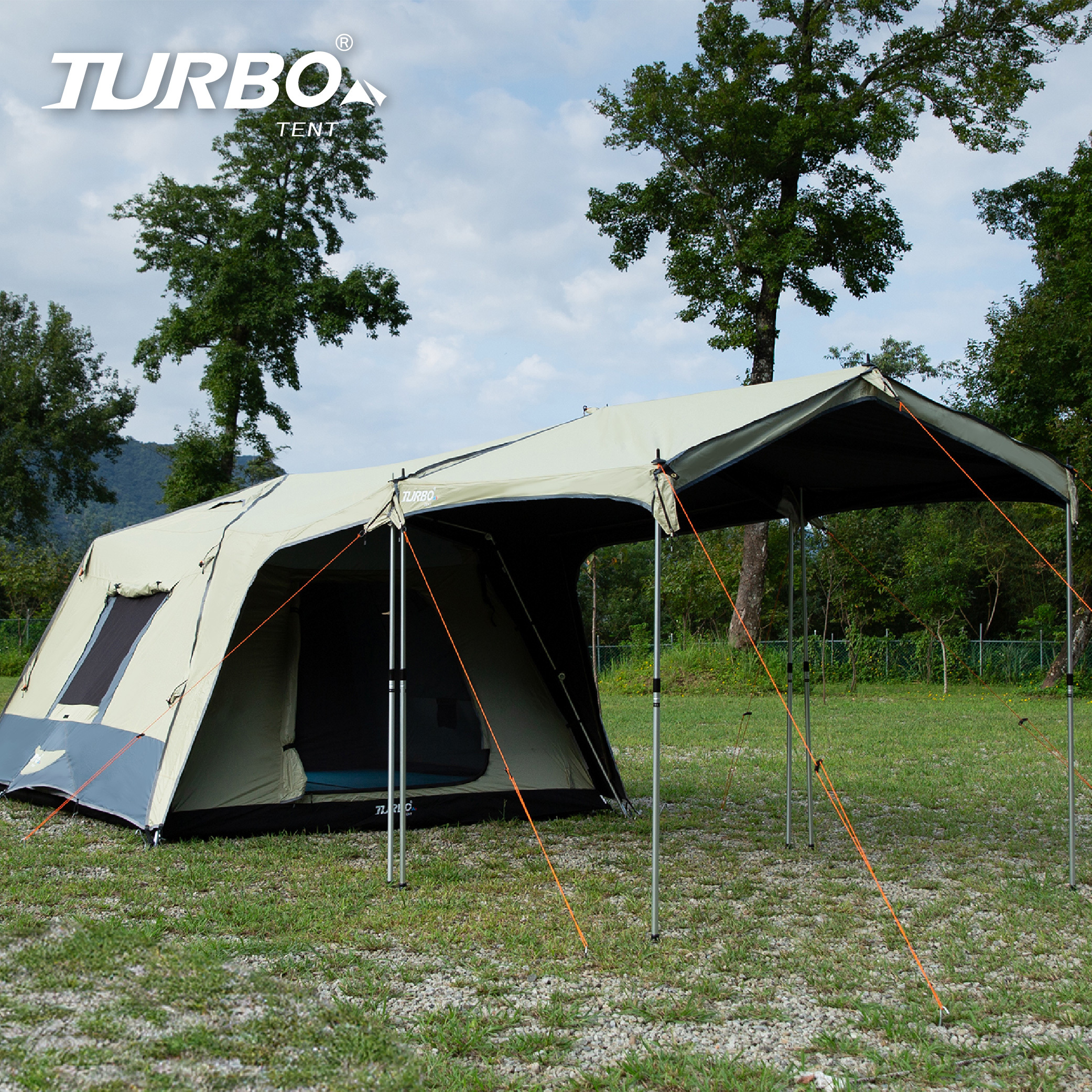 永泰官網【Turbo Tent】Extending Awning 300-Lite300延伸屋簷乾隆黃