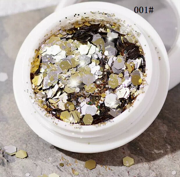 Popular Nail Art Explosive Sequins (001#) Small Bottle