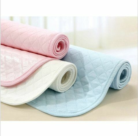 新款【淺粉】60*70cm 嬰兒4層 隔尿墊 | 舒適親膚 月經防漏 無甲醛 透氣吸收 月經防漏墊