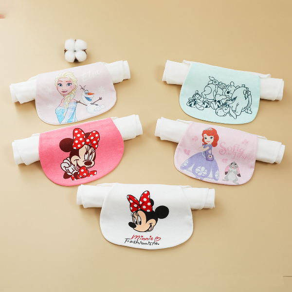 熱賣【5條裝】兒童汗巾（女款混裝24*32cm【2-4歲】）