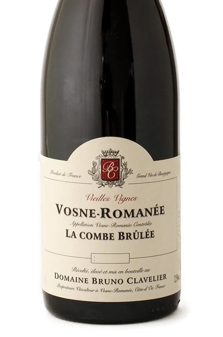 Domaine Bruno Clavelier, Vosne-Romanée "La Combe Brûlée" Vieilles Vignes 2018